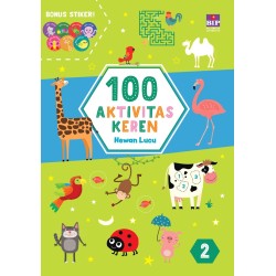 Buku 100 Aktivitas Keren: Hewan Lucu Buku 100 Aktivitas Keren: Hewan Lucu