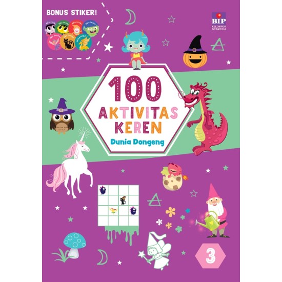 Buku 100 Aktivitas Keren: Dunia Dongeng