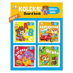 Opredo Koleksi Board Book Cerdas Bersama Redo Seri 1 Opredo Koleksi Board Book Cerdas Bersama Redo Seri 1