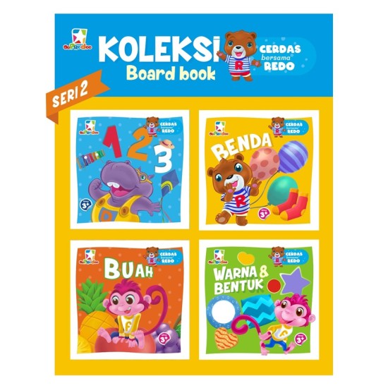 Opredo Koleksi Board Book Cerdas Bersama Redo Seri 2