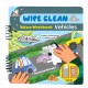 Opredo Wipe Clean Velcro Workbook - Vehicles