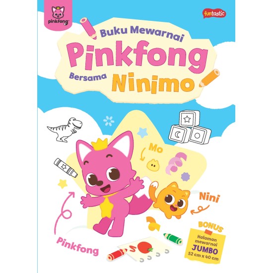 Buku Mewarnai Pinkfong Bersama Ninimo