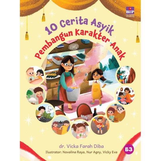 Buku 10 Cerita Asyik Pembangun Karakter Anak