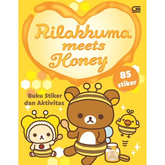 Rilakkuma Meets Honey - Buku Stiker & Aktivitas