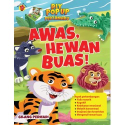 DIY Pop Up Pertamaku Awas, Hewan Buas ! DIY Pop Up Pertamaku Awas, Hewan Buas !