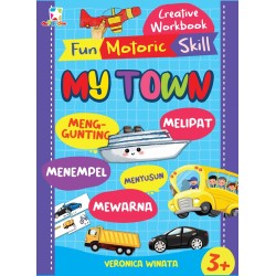 Opredo Creative Workbook Fun Motoric Skills - My Town Opredo Creative Workbook Fun Motoric Skills - My Town