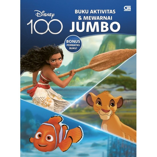 Disney 100: Buku Aktivitas dan Mewarnai Jumbo