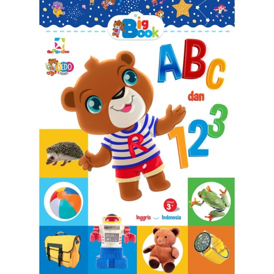 Opredo Big Book Redo & Friends: ABC dan 123