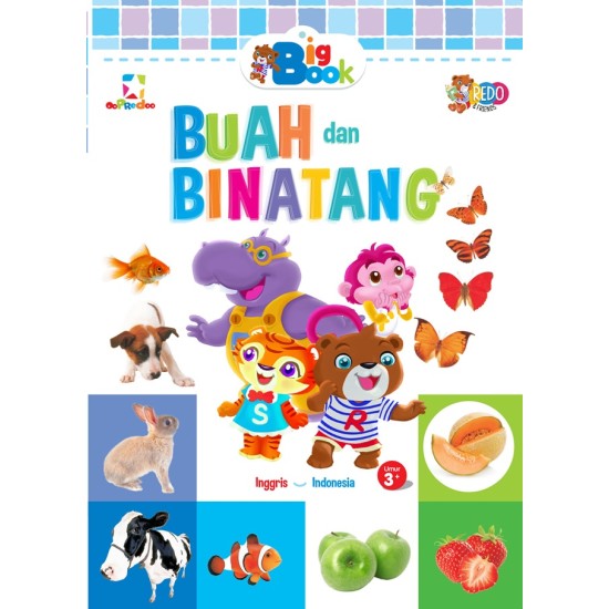 Opredo Big Book Redo & Friends: Buah dan Binatang