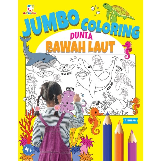 Opredo Jumbo Coloring - Dunia Bawah Laut