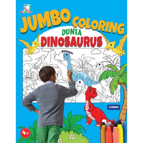 Opredo Jumbo Coloring - Dunia Dinosaurus