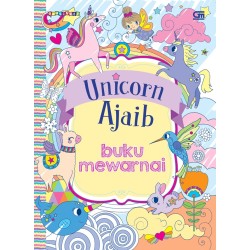 Unicorn Ajaib - Buku Mewarnai Unicorn Ajaib - Buku Mewarnai