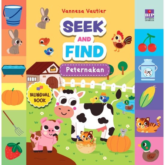 BUKU SEEK AND FIND: PETERNAKAN (BOARDBOOK)