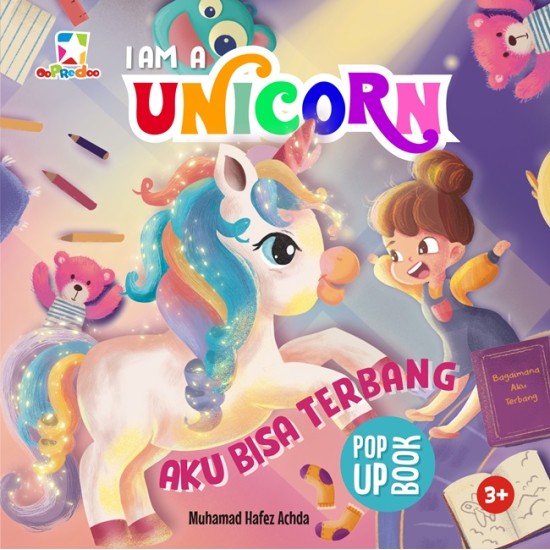 Opredo Pop up Book I`m A Unicorn : Aku Bisa Terbang
