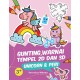 Gunting, Warnai, Tempel 2D dan 3D: Unicorn & Peri