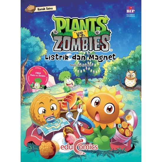 EDUCOMICS PLANTS VS ZOMBIES: LISTRIK DAN MAGNET