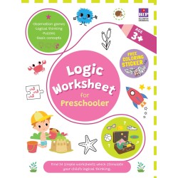 LOGIC WORKSHEET FOR PRESCHOOLER 3+ LOGIC WORKSHEET FOR PRESCHOOLER 3+