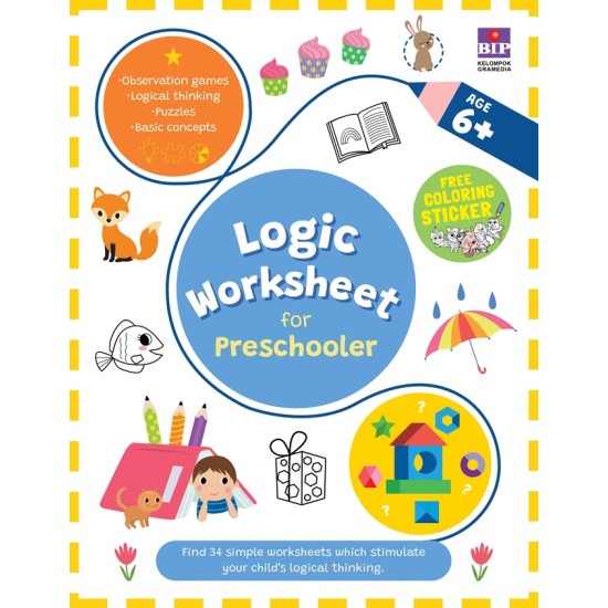 LOGIC WORKSHEET FOR PRESCHOOLER 6+