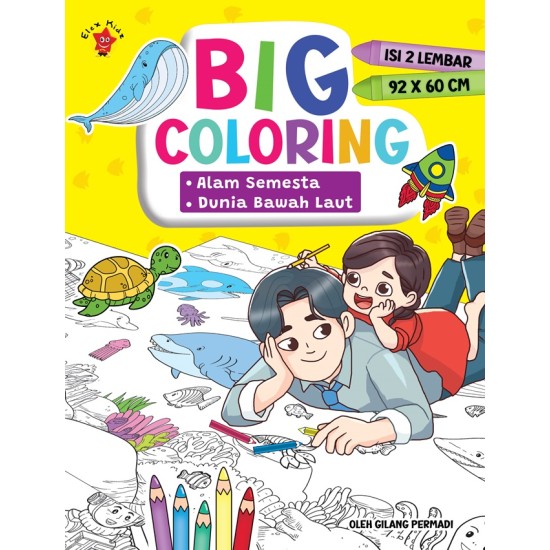 Big Coloring Alam Semesta Dunia Bawah Laut