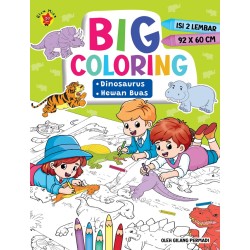 Big Coloring Dinosaurus Hewan Buas Big Coloring Dinosaurus Hewan Buas