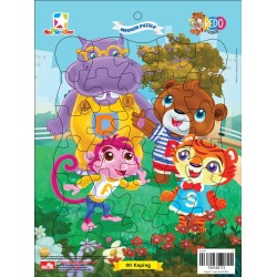 Opredo Medium Puzzle Redo & Friends : Pesta Kecil Opredo Medium Puzzle Redo & Friends : Pesta Kecil