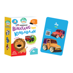 Opredo Wipe Clean Flash Cards Pengenalan Binatang & Kendaraan Opredo Wipe Clean Flash Cards Pengenalan Binatang & Kendaraan