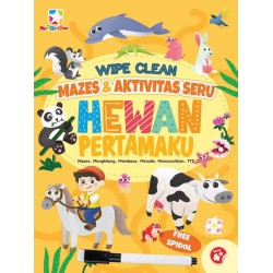 Opredo Wipe Clean Mazes & Aktivitas Seru - Hewan Pertamaku Opredo Wipe Clean Mazes & Aktivitas Seru - Hewan Pertamaku