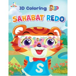 Opredo 3D Coloring Redo & Friends - Sahabat Redo Opredo 3D Coloring Redo & Friends - Sahabat Redo