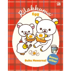 Rilakkuma Egg - Buku Mewarnai Rilakkuma Egg - Buku Mewarnai