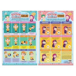Opredo 2in1 Poster Islami: Bacaan & Gerakan Salat dan Wudu Opredo 2in1 Poster Islami: Bacaan & Gerakan Salat dan Wudu