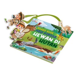 Opredo Board Book Aku Pintar - Hewan di Hutan Opredo Board Book Aku Pintar - Hewan di Hutan