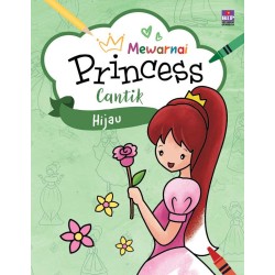 Mewarnai Princess Cantik: Hijau Mewarnai Princess Cantik: Hijau