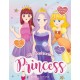 Mini Fashionista Princess Warnai, Rancang, Gunting, dan Tempel
