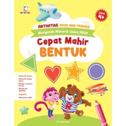 Aktivitas Redo and Friends Mengasah Motorik Halus PAUD Cepat Mahir Bentuk Aktivitas Redo and Friends Mengasah Motorik Halus PAUD Cepat Mahir Bentuk