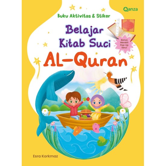 Qanza: Buku Aktivitas & Stiker - Belajar Kitab Suci Al-Quran