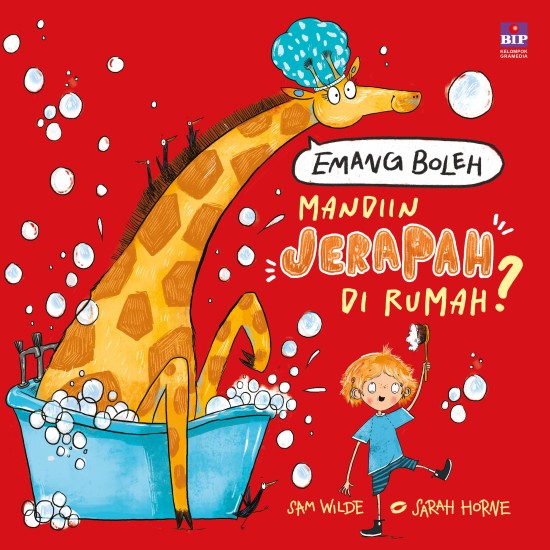 Emang Boleh Mandiin Jerapah di Rumah?