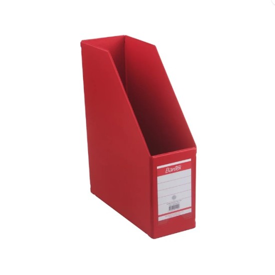 Bantex Magazine File 10cm (Red)