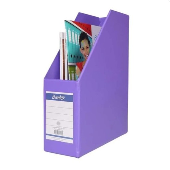 Bantex Magazine File 10cm (Lilac)