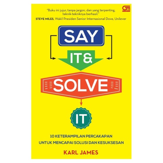 Say It & Solve It - 10 Keterampilan Percakapan untuk Mencapai Solusi dan Kesuksesan