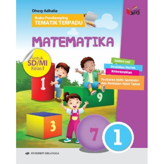 Sd/Mi Kl.I Bk Pendamping Tematik Terpadu Matematika K13/N