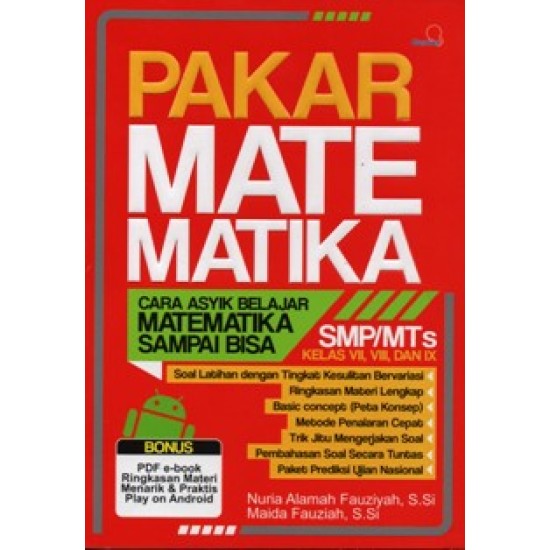 Pakar Matematika Smp/Mts Kl. Vii,Viii,Dan Ix