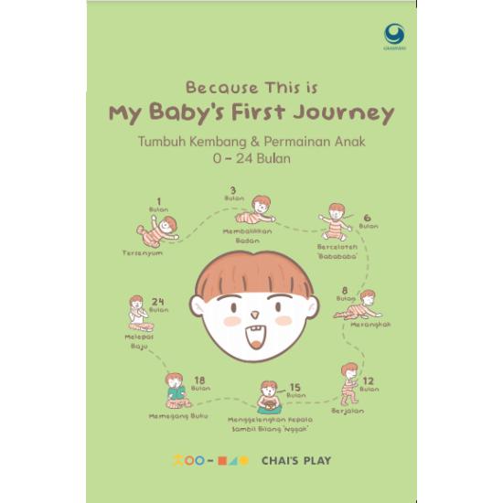 Because This is My Baby’s First Journey: Tumbuh Kembang & Permainan Anak Usia 0 – 24 Bulan