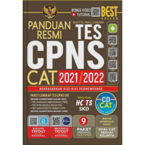 Panduan Resmi Tes CPNS CAT 2021/2022 + CD