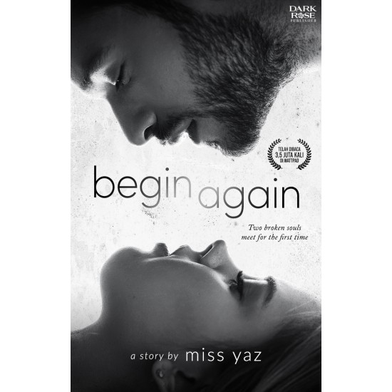 Begin Again -  Edisi TTD Penulis, Bookmark dan Ikat Rambut Korea