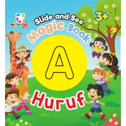 Opredo Slide And See Magic Book - Huruf Opredo Slide And See Magic Book - Huruf