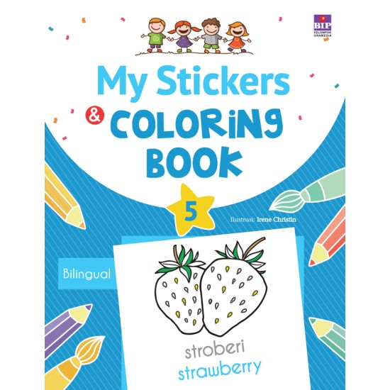My Stickers & Coloring Book 5