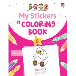 My Stickers & Coloring Book 6 My Stickers & Coloring Book 6