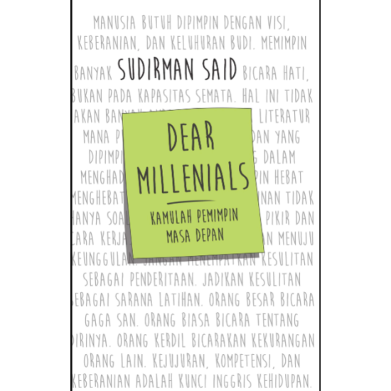 KEPADA PARA MILENIAL