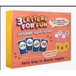 QUARTET GAME CARDS-3 LETTERS FOR FUN