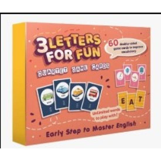 QUARTET GAME CARDS-3 LETTERS FOR FUN